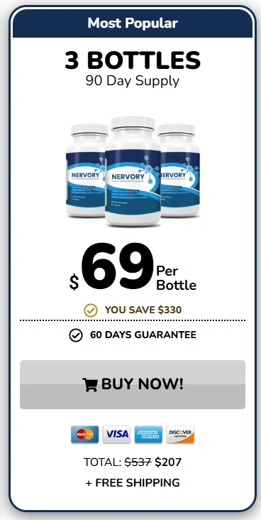 Nervory  - 3 Bottle